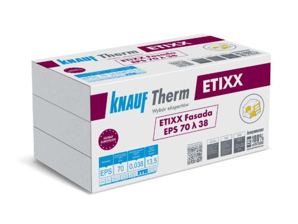 ETIXX Fasada EPS 70 λ 38