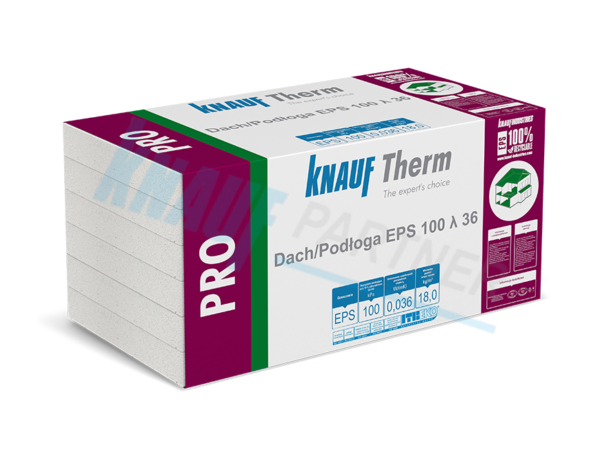 KNAUF Therm PRO Dach/Podłoga EPS 100 λ 36
