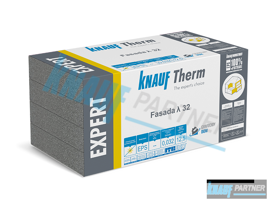 KNAUF THERM Expert Fasada EPS λ 32 KNAUF Therm EXPERT Fasada λ 32 - obrazek 1